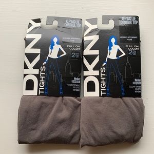 DKNY Opaque Control Top Tights